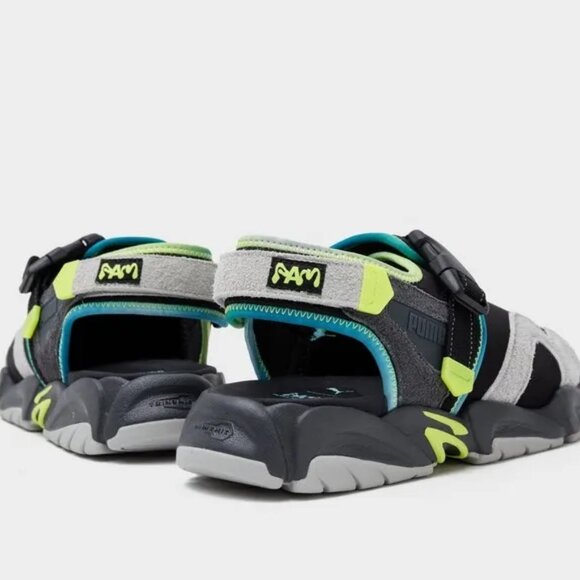 [BRAND NEW] PUMA TS-01 PERKS & MINI PAMPUMA ISLAND MENS SIZE 12 SLIP-ON SNEAKERS - Picture 3 of 15